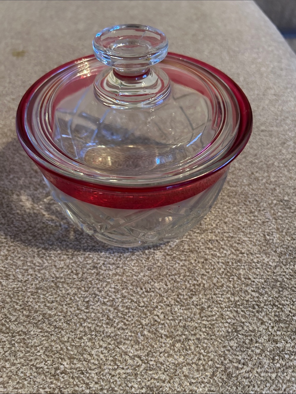Vintage Indiana Glass candy dish